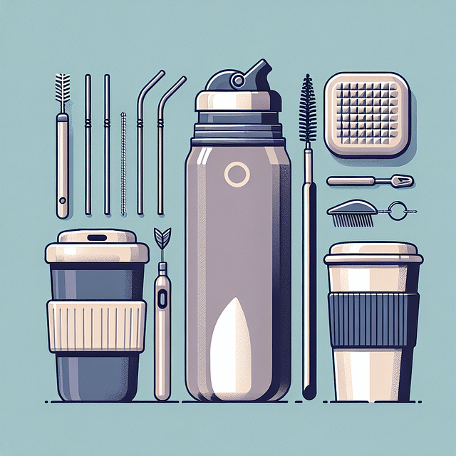 sustainable coffee cups and accessories