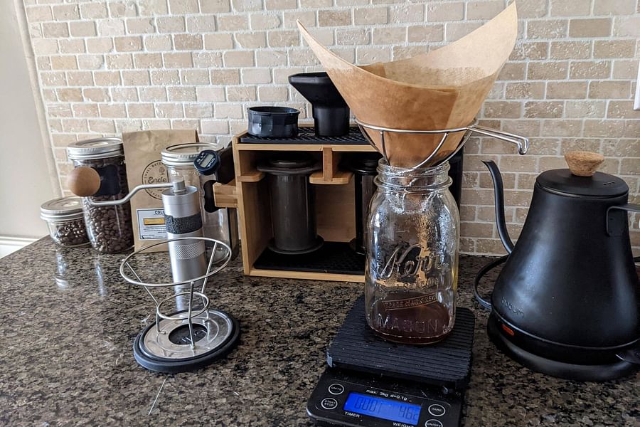 Broken Chemex Coffee Maker