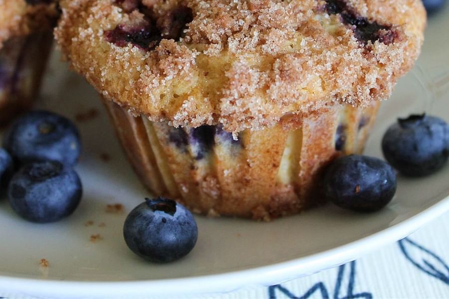 blueberry muffin breakfast