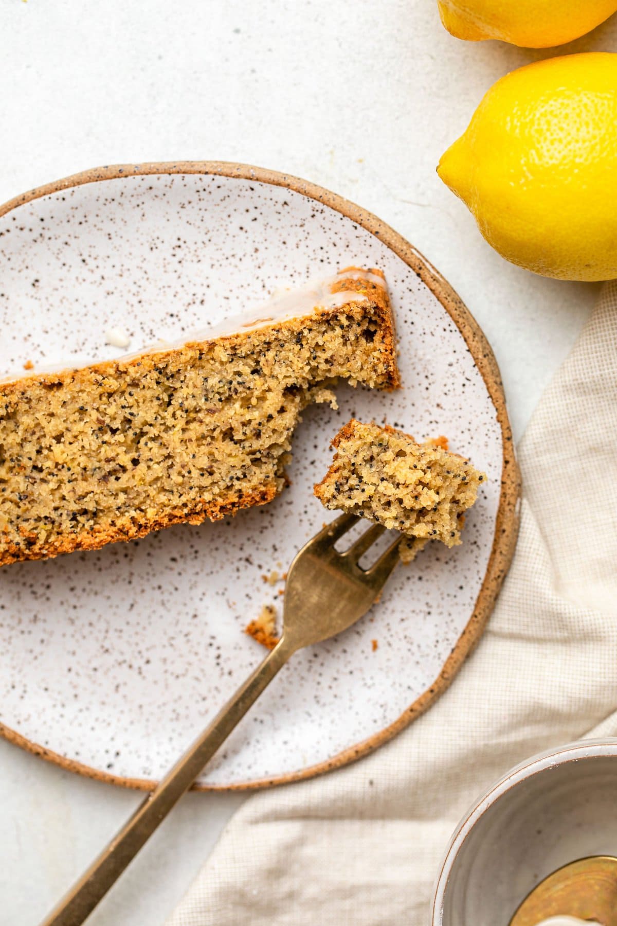 lemon poppy seed cake breakfast