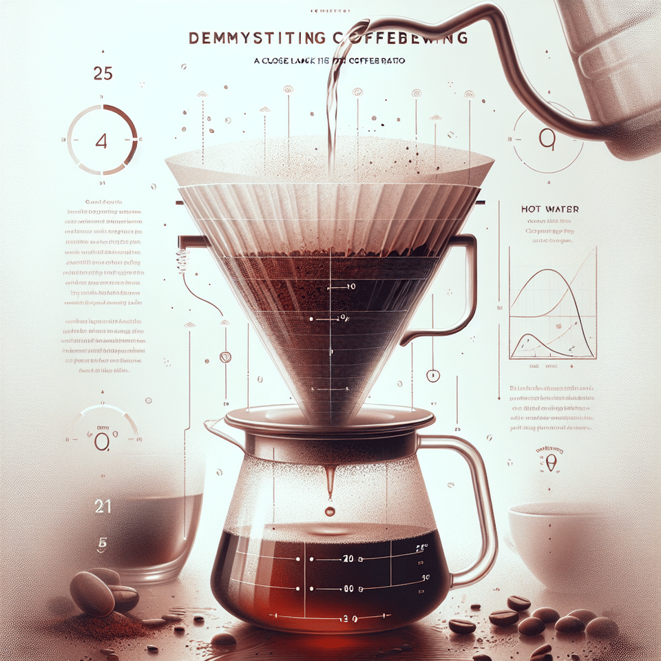 Demystifying the Coffee Brewing Process: A Closer Look at the Pour Over Coffee Ratio