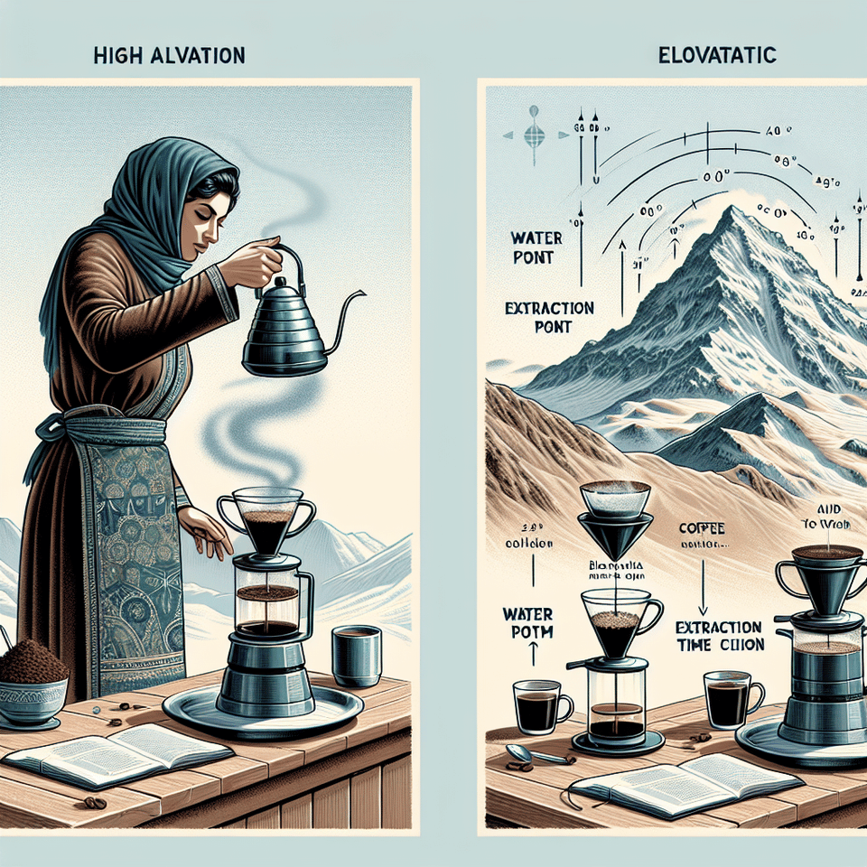 High Altitude Brews: How Elevation Affects Pour Over Coffee Taste and Brewing Time
