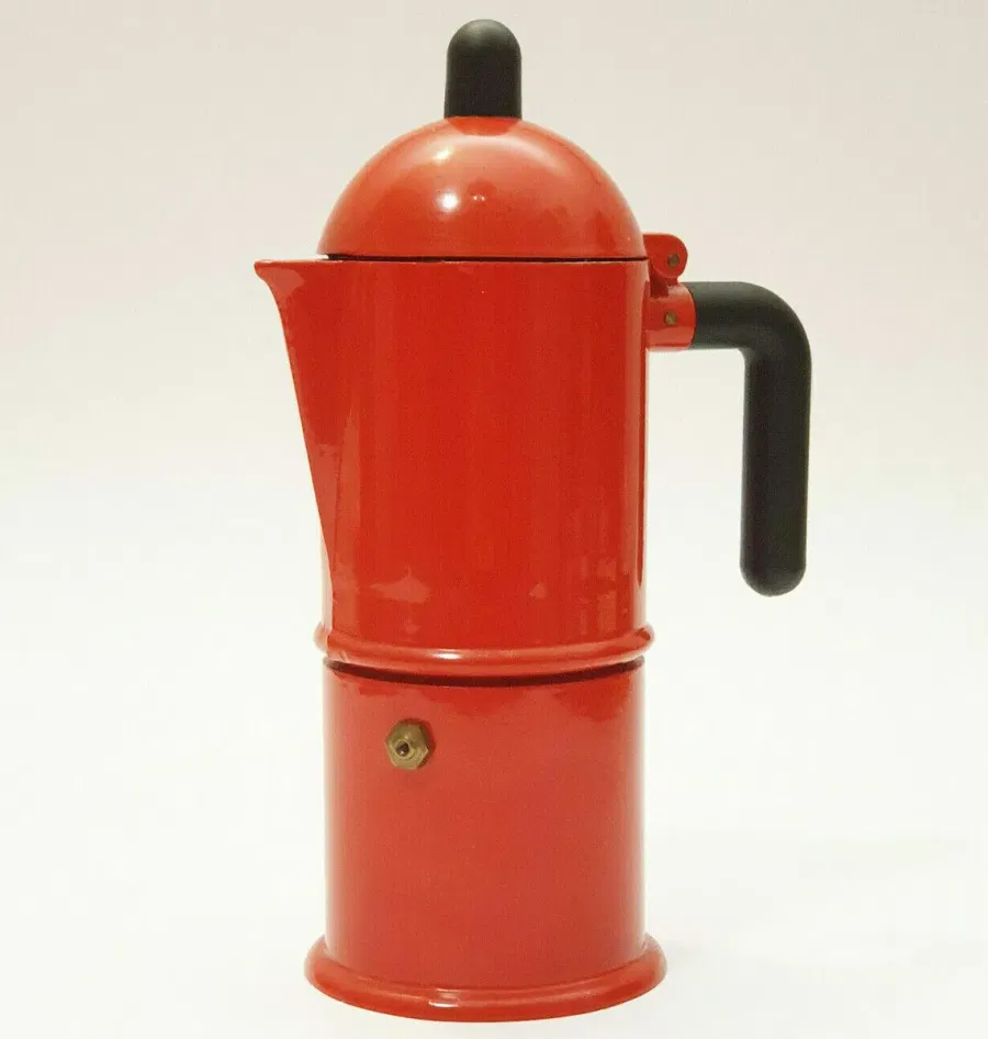 Vintage Image of Traditional Coffee Brewing Process