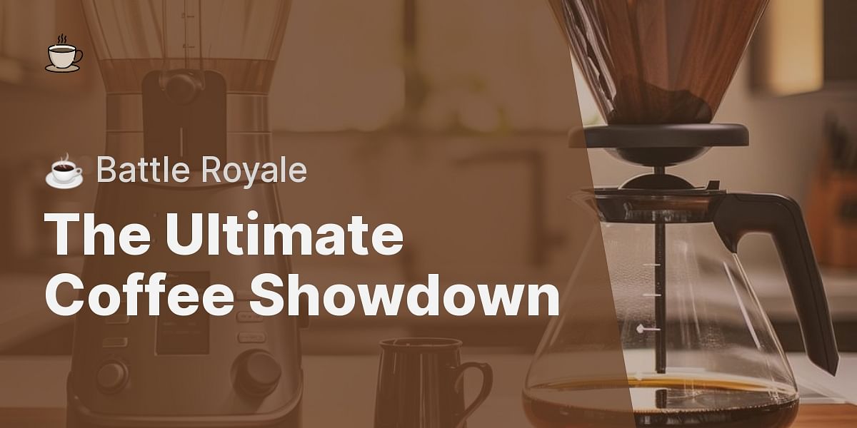 Pour Over Coffee vs Drip Coffee A Detailed Comparison for the Coffee Aficionado