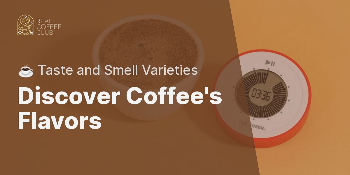 What are the taste and smell profiles of different coffees?