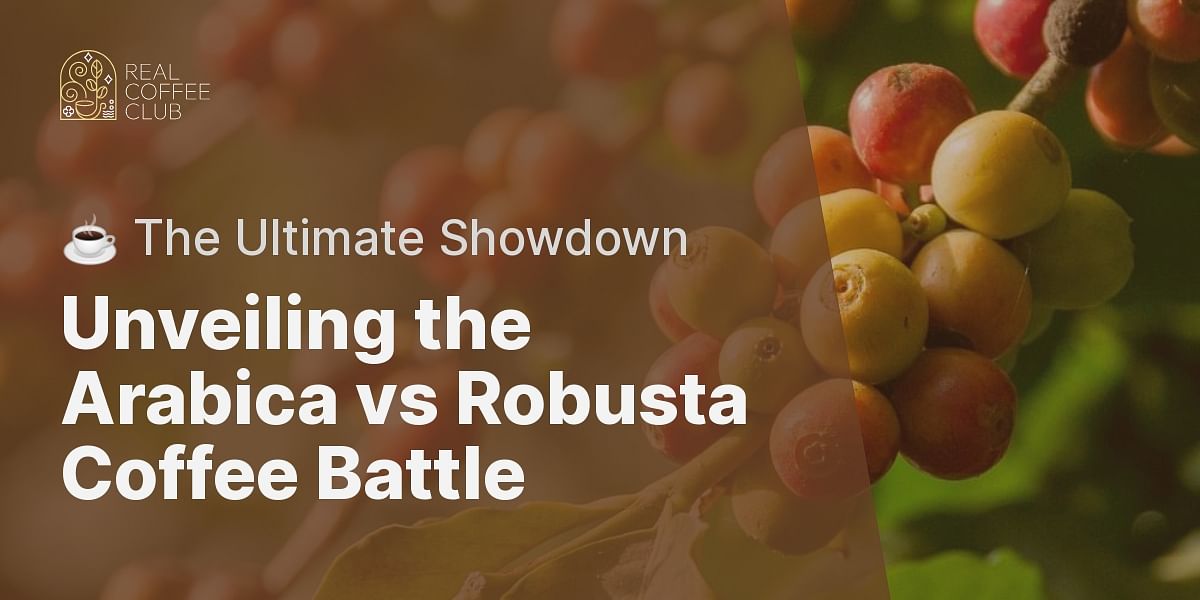 What is the difference between Arabica and Robusta coffee beans?