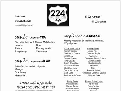 224 Nutrition