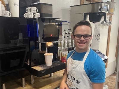 A Cup of Happiness Coffee Shop~"Coffee For A Cause"