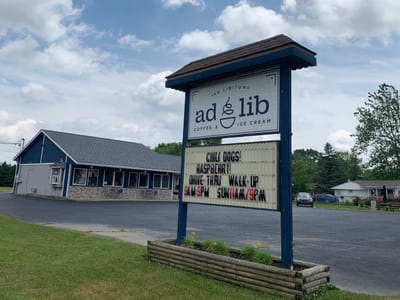 ad-lib coffee & ice cream