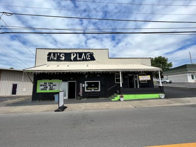 AJ’s Place Brews Booze & Foods