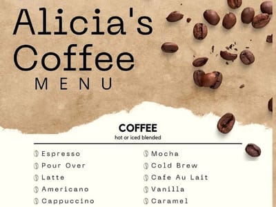 Alicia’s Coffee Shop
