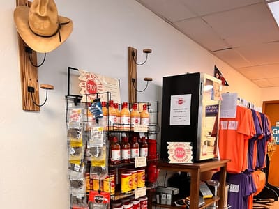 Alma's Courthouse Whistle Stop