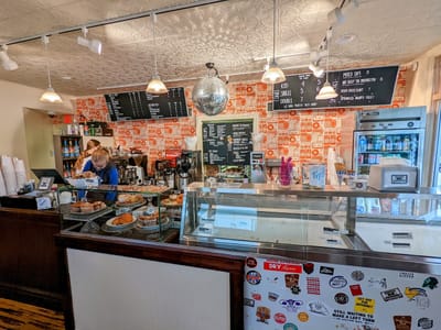 Analog Ice Cream and Coffee