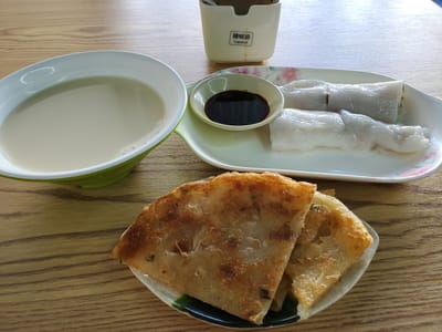 Angel’s breakfast and noodles