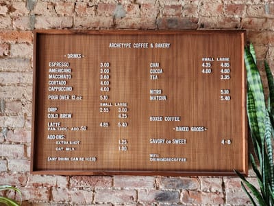 Archetype Coffee