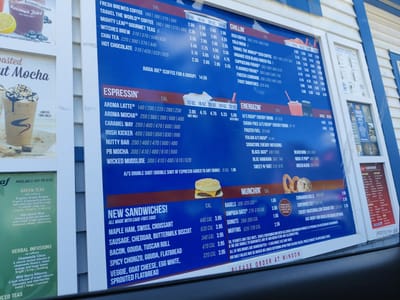 Aroma Joe's Drive Thru