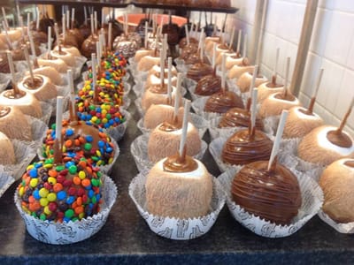 Aspen Leaf Frozen Yogurt featuring Rocky Mountain Chocolate Factory