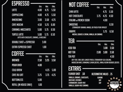 Astute Coffee - Atlas