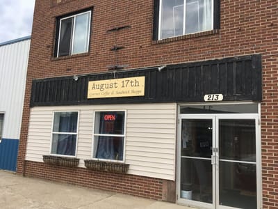 August 17th Gourmet Coffee and Sandwich Shoppe