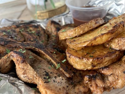 Baby chicken & beignets