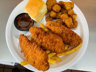 Battered Men's BBQ & Fish House