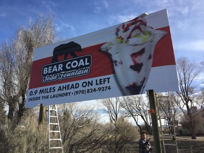 Bear Coal Soda Fountain