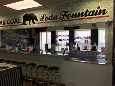 Bear Coal Soda Fountain