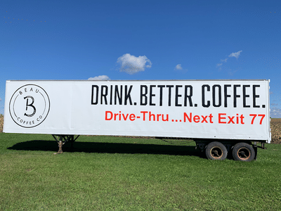 Beau Coffee Company Drive-Up Kiosk