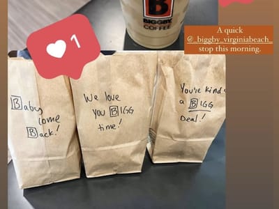 BIGGBY COFFEE- Virginia Beach