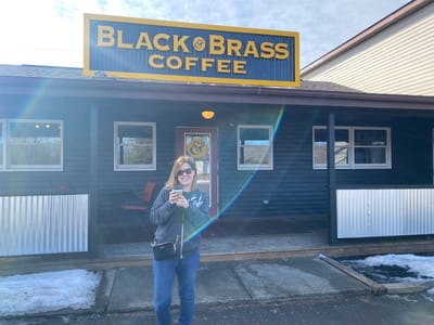 Black and Brass Coffee