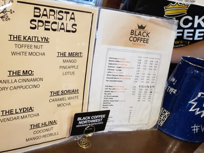 Black Coffee Northwest Café
