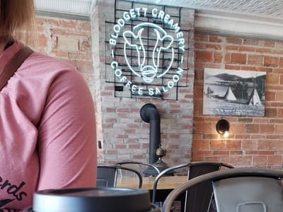 Blodgett Creamery Coffee Saloon