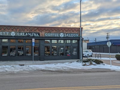 Blodgett Creamery Coffee Saloon
