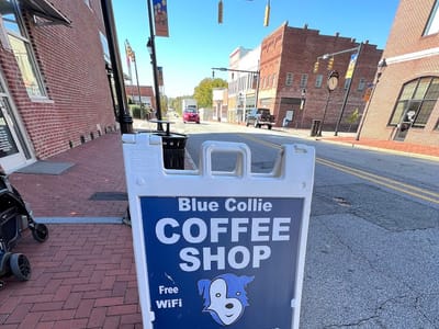 Blue Collie Coffee Shop