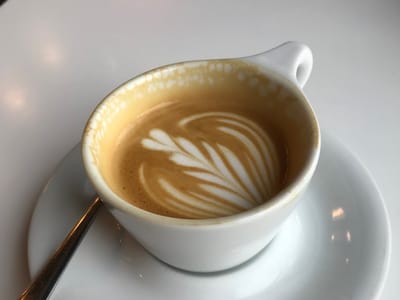 Blue Copper Coffee Room