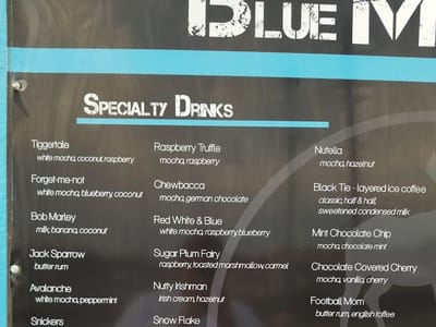 Blue Moose Coffee Creations