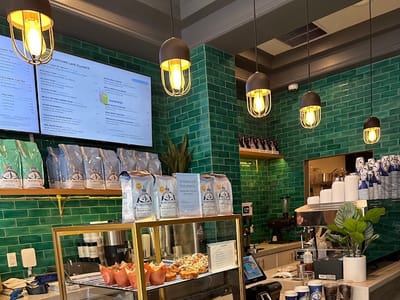 Bluestone Lane Theatre District Coffee Shop