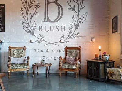Blush Tea and Coffee St Pete