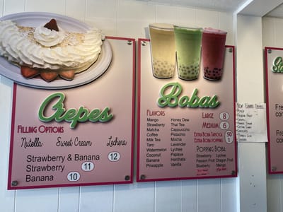 Bobas and Crepes