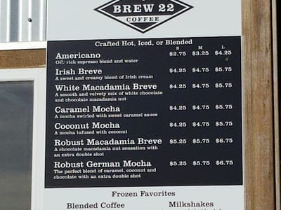 Brew 22 Coffee