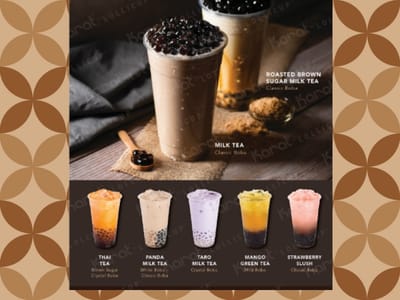 "Bubbles" Boba Tea