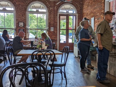Buffalo Cafe at the Old Bank