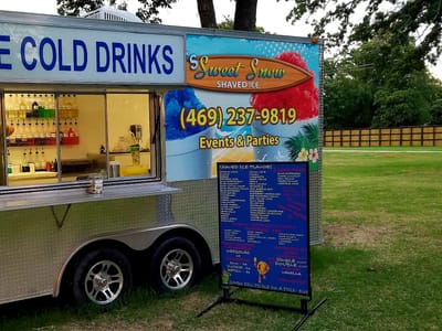 C&J's sweet snow shaved ice