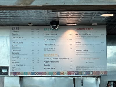 Cafe Con Leche Ybor City