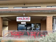 Calico's *We deliver from 4-7pm only!*