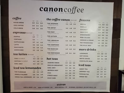 Canon Coffee
