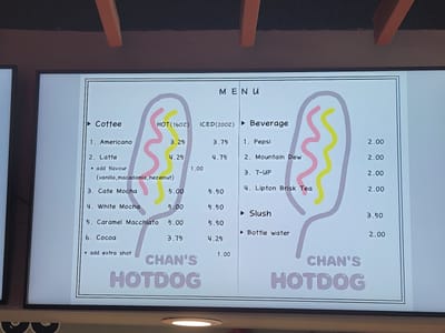Chan's Hotdog