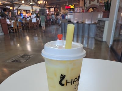 CHAT CHAT BOBA Inside Food Court