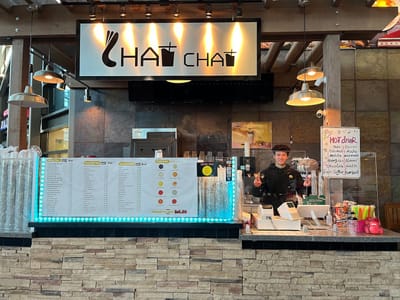 CHAT CHAT BOBA Inside Food Court
