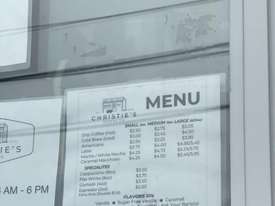 Christie’s Coffee Co